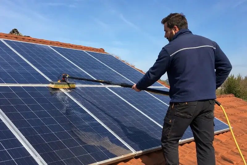 Nettoyage et entretien de panneaux solaires à Villepinte